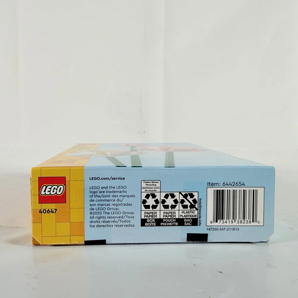 LEGO Creator Lotus Flowers 40647 Botanical House Plant Building Toy Set 220‎ Pcs